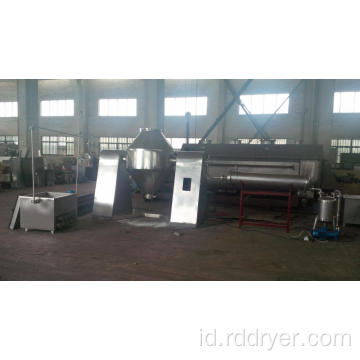 SZG Model Suhu Rendah Karet Powder Ganda Cone Rotary Vacuum Dryer